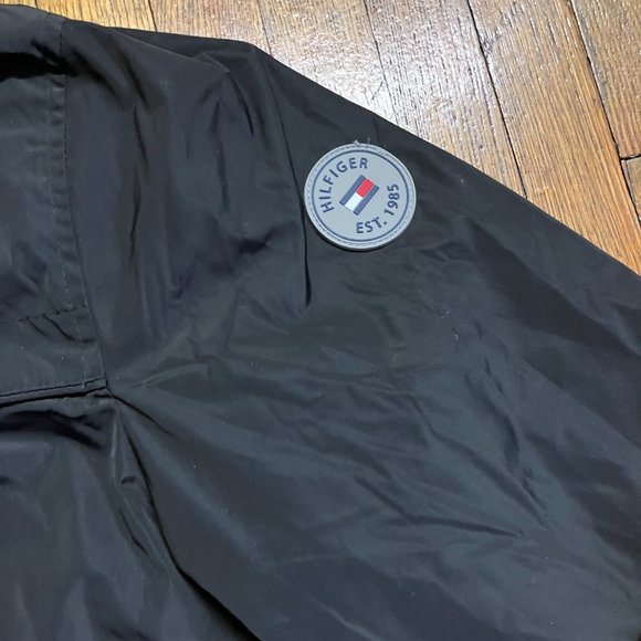 Tommy Hilfiger Men's Bomber Jacket - Black - Picture 3 of 9